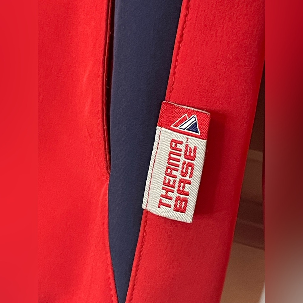 Y2K Boston Red Sox Majestic MLB Authentic Therma Base Full Zip Jacket M - Picture 7 of 10
